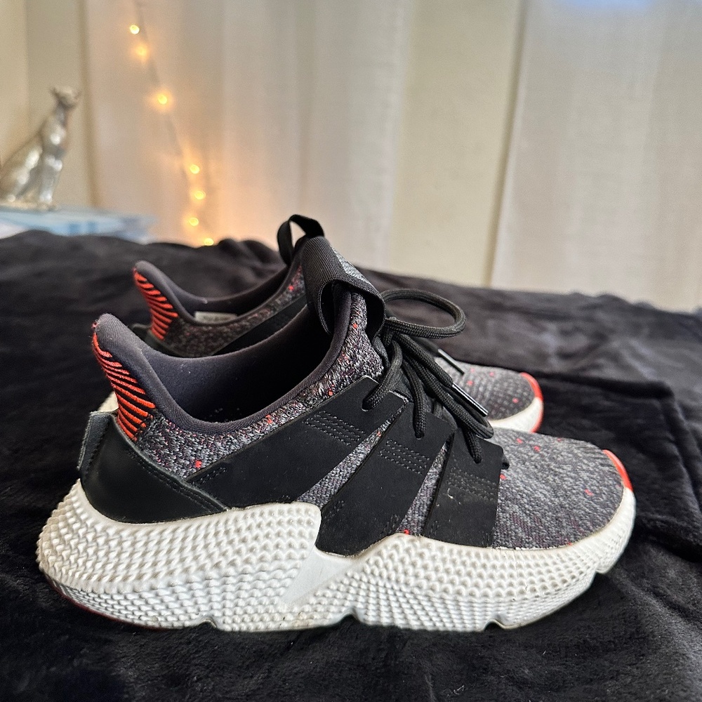 Adidas Originals Prophere Black/Solar Red White AC8509 Women's US size 5.5 Shoes - Picture 9 of 12